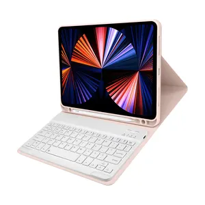 New for iPad 10.2 8th 7th Generation 2019 Keyboard Case, Detachable Keyboard Slim Leather Folio Smart Cover