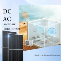 Climatisation solaire Huafeng 12000btu 18000btu 24000btu Mini Split Chauffage et Refroidissement avec Panneaux Solaires