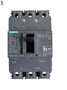 Interruptor de Distribución Eléctrica de Caja Moldeada 3VM1040-3ED32-0AA0 MCCB, Protección Contra Sobrecarga y Cortocircuito - Product Image 1