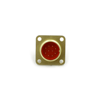 Conector de Aviación Macho Ruso RS10 de Metal Resistente para Dispositivos Electrónicos Industriales