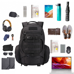Meilleur noir 20L petit sac à dos de trekking léger ultra-léger imperméable pour hommes et femmes pour continuer - Product Image 5