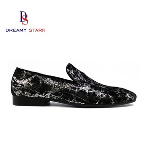 Chaussures habillées Oxford de luxe pour hommes, faites à la main, vintage, de haute qualité, durables, en tissu à motif spécial, confortables, à enfiler, personnalisables - Product Image 4
