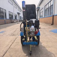 Traceur de lignes automatique à moteur 5,5 CV haute efficacité avec angle de montée de 30° pour machines de marquage routier