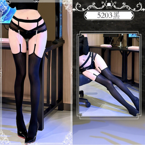 Medias Eróticas, Encaje Sensual <span class=keywords><strong>y</strong></span> de Puro <span class=keywords><strong>Deseo</strong></span>, Uniforme de Juego de Pareja, Lencería de Pantimedias, Tirantes Pasionales - Product Image 5