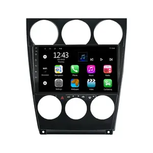 Android 11 Autoradio stéréo écran 10.1 pouces tablette GPS Navigation USB lecteur DVD pour MAZDA 6 Atenza 2004 - 2014