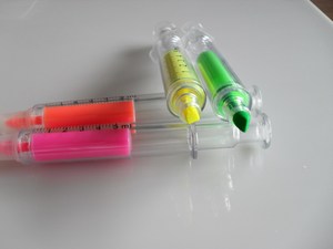 Khuyến Mại Sáng Tạo Tiêm Hình Dạng <span class=keywords><strong>Highlighter</strong></span> Bút Đánh Dấu, Sáng Kim Bác Sĩ Y Tá Bệnh Viện Ống Tiêm <span class=keywords><strong>Highlighter</strong></span> Đánh Dấu - Product Image 5