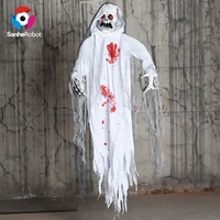 Modèle d'horreur simulé Animatronic Modèle zombie animatronique personnalisé pour accessoires de salle obsédante