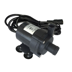 Silent Water Heated Bed Pump 12V DC Brushless Submersible Circulating Pump 1/2 In Flexible Hose Connection - Product Image 1