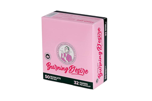 Stas Pro Premium Lighters Pink King Size Slim Ultra-thin Paper Classic Cone Shape 32 Leaves/Booklet Grinder Use - Product Image 2