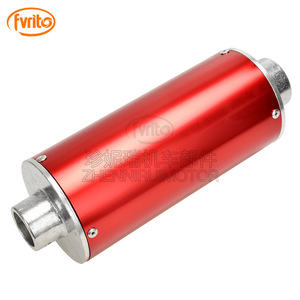 Silencieux d'échappement de moto Fvrit, tuyau d'échappement droit de 38 mm pour motos tout-terrain Honda, buggies de plage XR CRF50 TTR SSR - Product Image 1