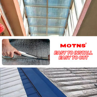 MOTNS – Isolation thermique en aluminium à bulles, design moderne, 5 mm, ignifuge, écologique, en rouleau