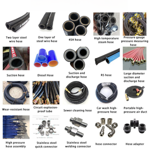 Siêu nhà máy thủy lực uốn Ống áp lực cao 1/2 thủy lực ống cao su 5/8 3/8 Kích cỡ 1/2 huifeng ống thủy lực - Product Image 3