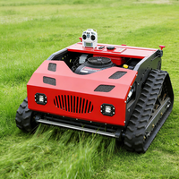 Robot tondeuse à gazon industriel portable 4x4 automatique à braquage zéro, autopropulsé, à essence, avec GPS, pour usage résidentiel