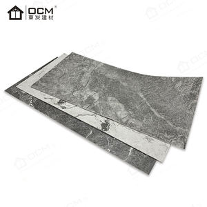 Carreaux muraux flexibles auto-adhésifs 3D en <span class=keywords><strong>PVC</strong></span> effet marbre Motif géométrique Imperméable <span class=keywords><strong>Pierre</strong></span> tendre Intérieur Extérieur Salon - Product Image 4