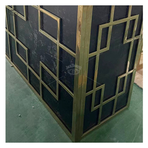 Bán buôn hiện đại thanh thép không gỉ bảng đen Acrylic vuông thanh bảng - Product Image 2