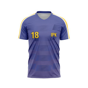 Venta al por mayor calidad 100% poliéster <span class=keywords><strong>Argentina</strong></span> fútbol Jersey juvenil Deporte <span class=keywords><strong>Camiseta</strong></span> caliente 25 26 Tailandia equipo fútbol Jersey - Product Image 3