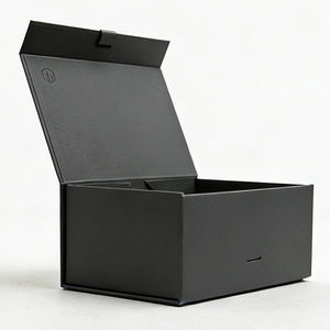 Boîtes d'emballage cadeaux pour parfums magnétiques en carton ondulé pliables personnalisées de qualité supérieure - Product Image 1