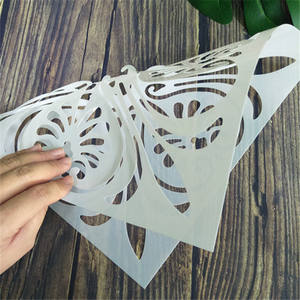 <span class=keywords><strong>Pochoir</strong></span> de décoration mural, pour carrelage, peinture <span class=keywords><strong>sur</strong></span> tissu, mobilier, <span class=keywords><strong>bois</strong></span> - Product Image 3