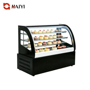 Vitrina Refrigerada Comercial para Pasteles, Exhibidor de Pasteles con Doble Vidrio, Refrigerador para Centro Comercial - Product Image 1