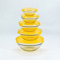 2025 nouvelle Collection 5 pièces ensemble bol bol à salade bol alimentaire famille pour cuisine décor à la maison accessoires en gros