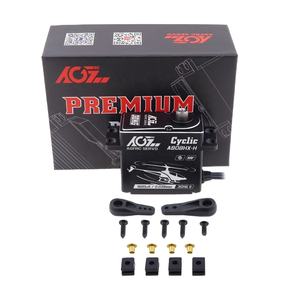 Offres Spéciales AGFRC Servo Heli cyclique vitesse rapide 0.038Sec engrenage en acier plateau oscillant 30KG sans brosse pour hélicoptère - Product Image 1