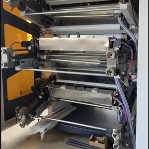 Cor exata registro 6 cores tambor central flexo impressão máquina alta velocidade CI flexo imprensa