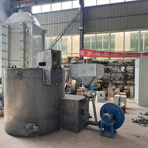 Fourneau <span class=keywords><strong>de</strong></span> fusion d'aluminium à gaz et à huile lourde d'une <span class=keywords><strong>tonne</strong></span> <span class=keywords><strong>de</strong></span> capacité, démarrage facile à une touche, automatique pour les applications <span class=keywords><strong>de</strong></span> fusion <span class=keywords><strong>de</strong></span> métaux - Product Image 4