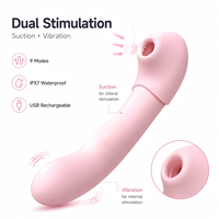 Vibrateur clitoridien à succion, stimulateur de point G avec fonction de léchage de langue, en silicone IPX7, rechargeable par USB, jouet sexuel pour adultes OEM