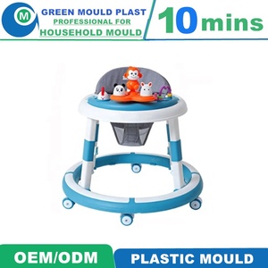 Moule d'injection plastique usagé pour landau Moule d'injection plastique pour pot de bébé Moule en plastique pour trotteur - Product Image 4