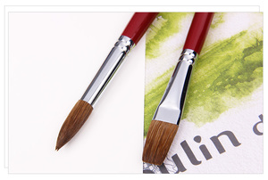 Bview Art Hot Kit de 12 pinceaux en crin de cheval pour artiste, <span class=keywords><strong>acrylique</strong></span>, aquarelle, <span class=keywords><strong>gouache</strong></span> - Product Image 4