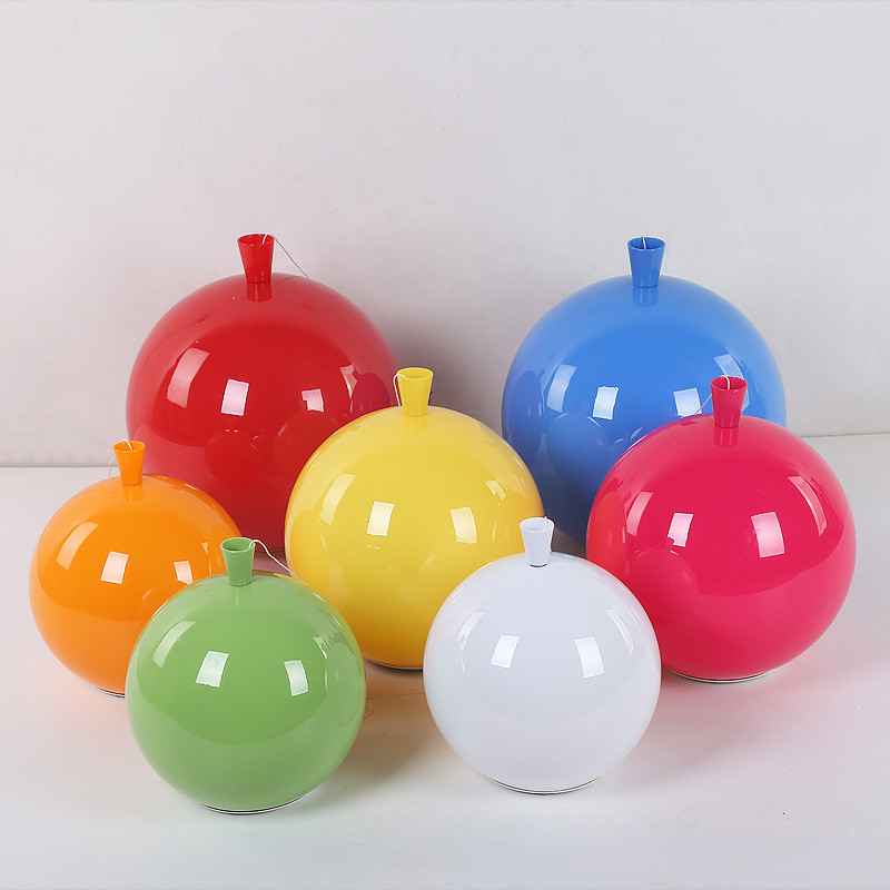 Nordic Creative Color Balloon Acrylic LED Chandelier IP33 Rated 3200 Lumens 3-Year Warranty Modern AC Ceiling Lamp for Living