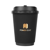 Vasos de Papel Desechables al por Mayor con Logotipo Personalizado, Vasos de Papel Biodegradables para Café, Bebidas Calientes, Fiestas, Comida para Llevar, Uso en Oficinas