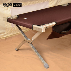 Cama de Campaña Plegable Portátil de Aluminio Onwaysports para Viajes y Actividades al Aire Libre, Modelo OW-193 - Product Image 4