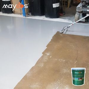 Per Maydos 100% pavimenti in resina epossidica solida autolivellante rivestimento liquido per l'applicazione di pavimenti in calcestruzzo - Product Image 5