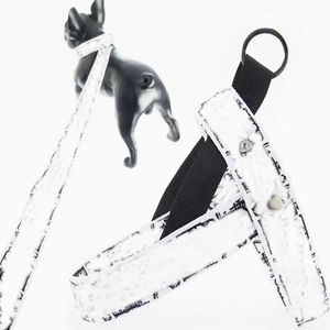 Conjunto de correa de arnés táctico para perros con logotipo D de lujo, marca de moda, Collar duradero de nailon para mascotas diseñado por diseñadores - Product Image 1
