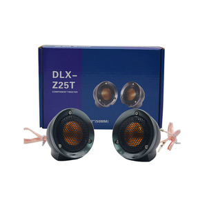 ลำโพงเสียงแหลม DLX Z25T ขนาด 2 นิ้ว 50 มม. สำหรับรถยนต์ ตัวเรือนอะลูมิเนียมสีดำ - Product Image 1