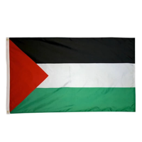 Drapeau de la Palestine Drapeau 90*150cm agitant la bannière palestinienne