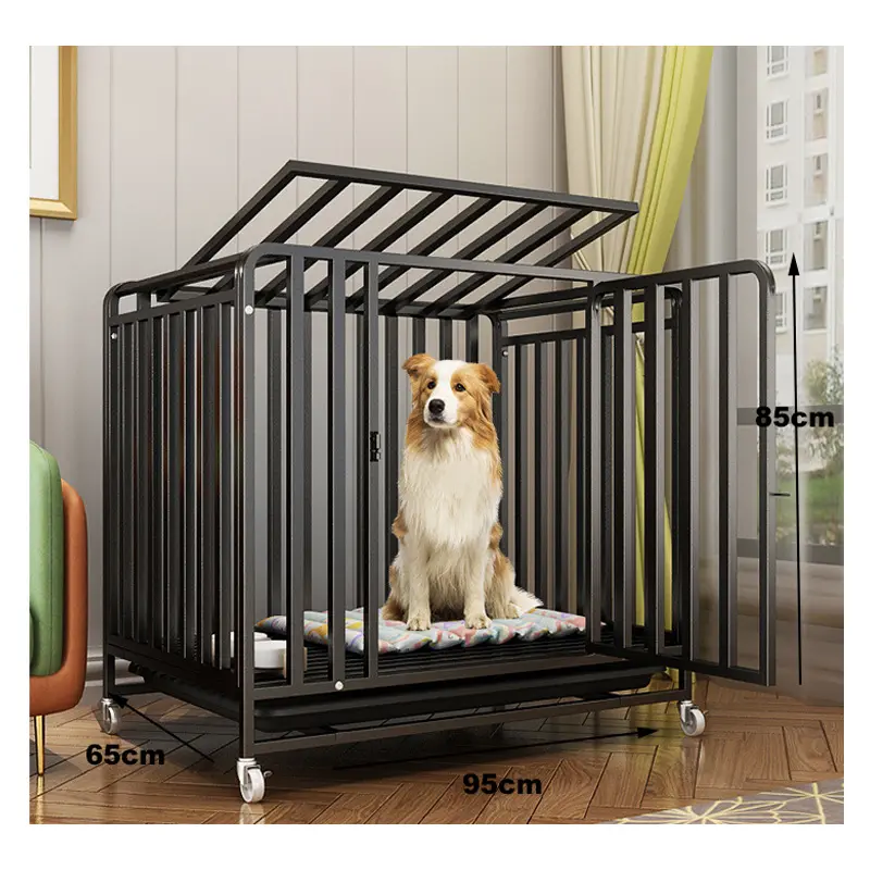 Factory price customized sturdy construction Metal pet dog cage kennels in good quality