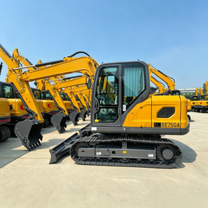 Nouvelle pelle compacte XE75GA de 7 tonnes sur chenilles avec moteur et godet de 0,33 m³ – Machine fiable et haute efficacité pour usages multiples - Product Image 6