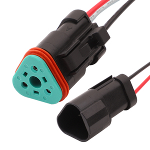 자동차용 <span class=keywords><strong>3</strong></span>핀 여성형 HD031Y-1.6 커넥터 플러그 하우징, 도이치 DTM/ATM <span class=keywords><strong>2</strong></span>웨이 커넥터 플러그 키트 - Product Image 6