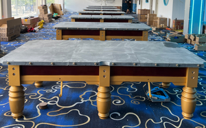 Table de billard de haute qualité en bois massif de 9 pieds, style chinois, <span class=keywords><strong>8</strong></span> boules, 3 coussins - Product Image 5