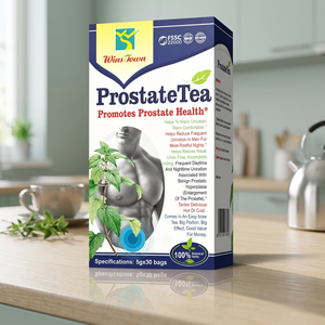 Megh Exim Indian Organic Prostate Health & Male <b>Fertility</b> <b>Tea</b> Bags Grade a in Box Packaging 30 Sachets Per Box - Product Image 3