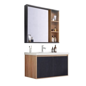 Particle Board Material <strong>Sink</strong> <strong>Bathroom</strong> Faucet <strong>Corner</strong> Modern Style Fashion <strong>Bathroom</strong> <strong>Cabinet</strong> - Product Image 2