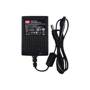 Mean Well Gst36u24 P1j Ac <b>Dc</b> Switching <b>Adapter</b> 24V 1.5A 36W Max Indoor Use Only - Product Image 1