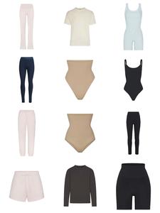 Изготовленный на заказ OEM ODM, Заводская оптовая цена, низкий минимальный заказ, комплект одежды для фитнеса, йоги, тканевые костюмы - Product Image 4