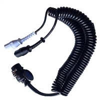 Câble d'extension de remorque de camion 24V 15 broches avec prise à ressort ADR