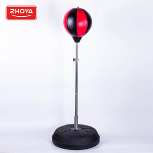 ZHOYA SPORT 2024 Sacco da Boxe Personalizzato con Velocità Regolabile, Palla da Boxe Autoportante per Riflessi in PU PVC con Tubo in Acciaio Zincato - Product Image 3