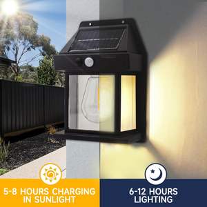 Lámpara Solar de Jardín con Detección de Movimiento, Impermeable IP65, Ahorro de Energía, LED, Montaje en Pared para Uso en Exteriores, Popular, Venta al Por Mayor - Product Image 3
