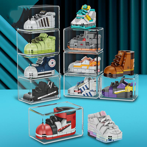 Mini Sports Sneaker <span class=keywords><strong>Building</strong></span> Block Set Brinquedos Plásticos Educativos para Crianças 5-7 Anos de Ano Novo Gift Idea - Product Image 6