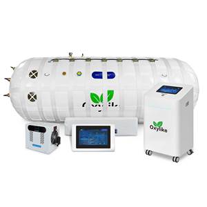 <strong>2026</strong> Factory New Oxylike 2.0ATA <strong>Portable</strong> Soft Shell Lying Style <strong>Hyperbaric</strong> Oxygen Bag HBOT <strong>Chamber</strong> for Home Use With Air Cooler - Product Image 4